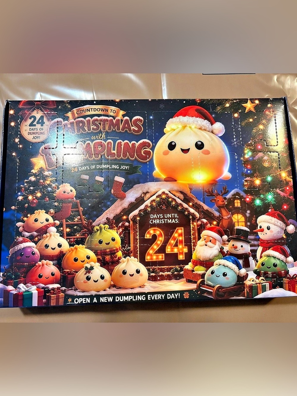Countdown to Christmas with Dumpling Advent Calendar